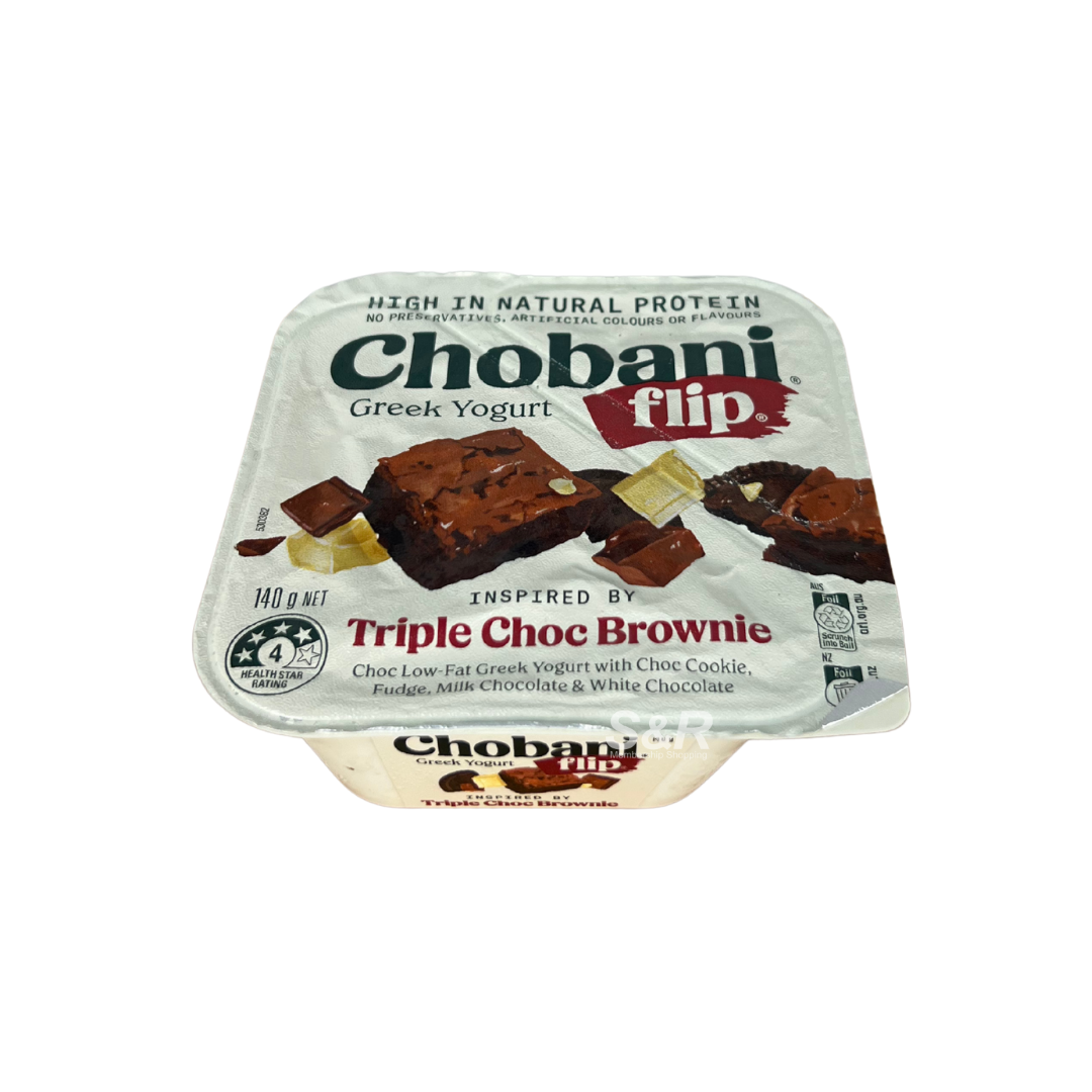 Chobani Flip Triple Choc Brownie Greek Yogurt 140g